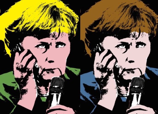 Merkel by Andy Warhol