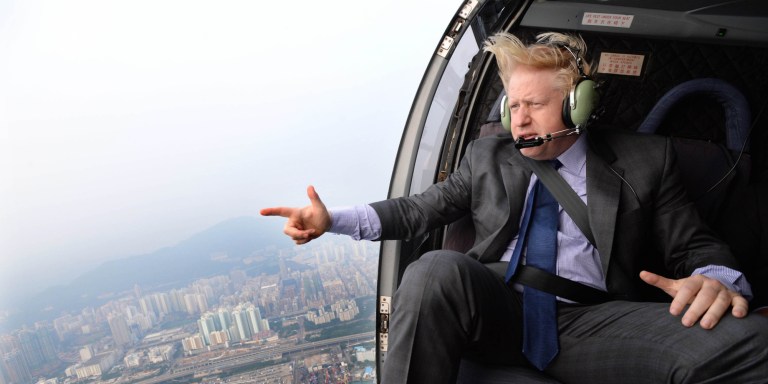 Boris Johnson visits China