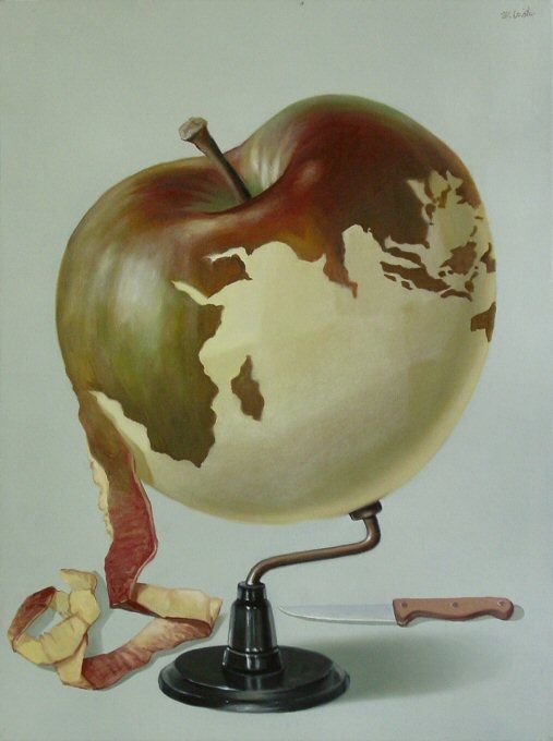 56e2eb80e0bd6f4847b812f75775588f--surrealism-painting-map-art